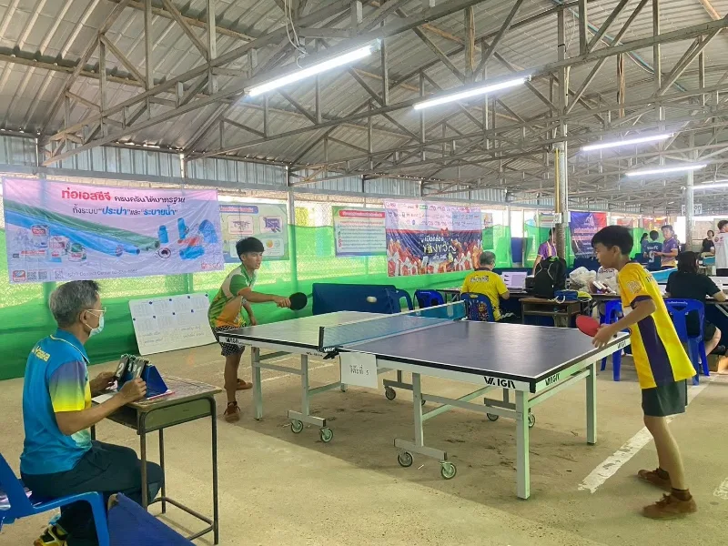 โรงเรียนบ้านกุงชัย ร่วมการแข่งขันกีฬาเทเบิลเทนนิส